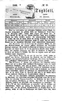 Bamberger Tagblatt Mittwoch 10. Januar 1866