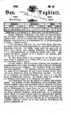 Bamberger Tagblatt Dienstag 3. April 1866