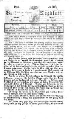 Bamberger Tagblatt Sonntag 22. April 1866