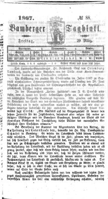 Bamberger Tagblatt Freitag 29. März 1867