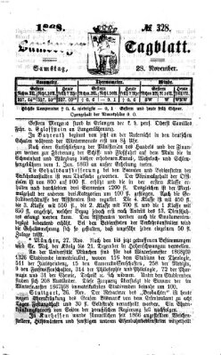 Bamberger Tagblatt Samstag 28. November 1868