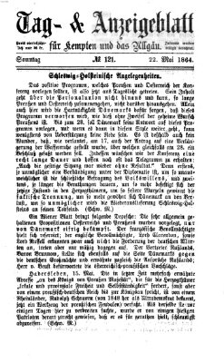 Tag- und Anzeigeblatt für Kempten und das Allgäu Sonntag 22. Mai 1864