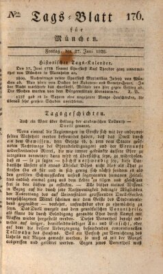 Tags-Blatt für München (Münchener Tagblatt) Freitag 27. Juni 1828