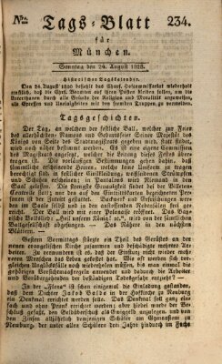 Tags-Blatt für München (Münchener Tagblatt) Sonntag 24. August 1828