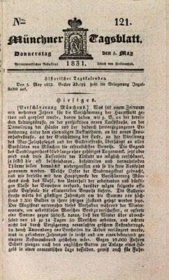 Münchener Tagblatt Donnerstag 5. Mai 1831