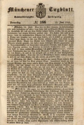 Münchener Tagblatt Donnerstag 15. Juni 1848