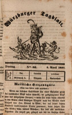 Würzburger Tagblatt Dienstag 4. April 1837