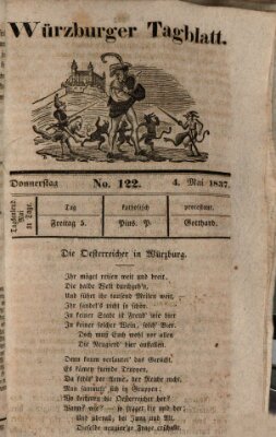 Würzburger Tagblatt Donnerstag 4. Mai 1837