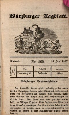 Würzburger Tagblatt Mittwoch 14. Juni 1837