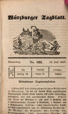 Würzburger Tagblatt Donnerstag 15. Juni 1837