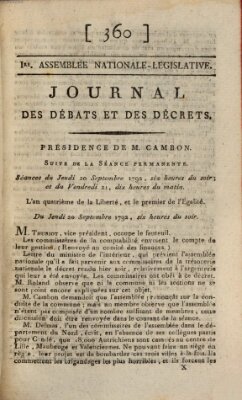 Journal des débats et des décrets