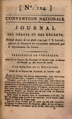 Journal des débats et des décrets Samstag 19. Januar 1793