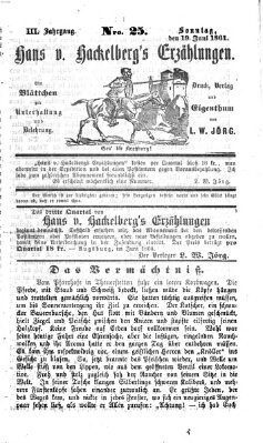 Hans von Hackelberg's Erzählungen