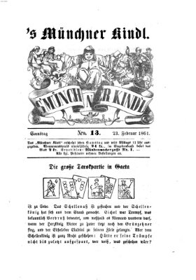 s' Münchner Kindl Samstag 23. Februar 1861