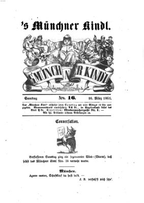 s' Münchner Kindl Samstag 16. März 1861