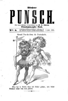 Münchener Punsch Sonntag 9. Februar 1868