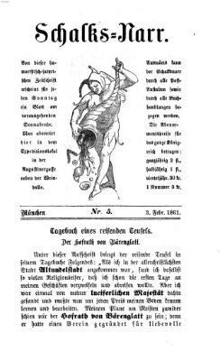 Schalks-Narr Sonntag 3. Februar 1861