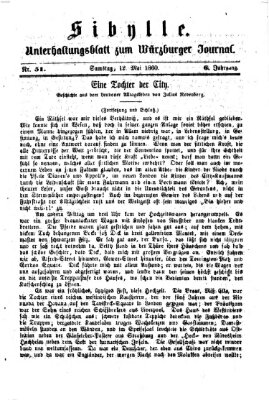 Sibylle (Würzburger Journal) Samstag 12. Mai 1860