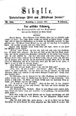 Sibylle (Würzburger Journal) Samstag 5. Januar 1861