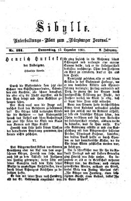 Sibylle (Würzburger Journal) Donnerstag 12. Dezember 1861
