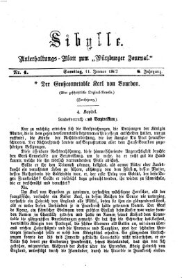 Sibylle (Würzburger Journal) Samstag 11. Januar 1862