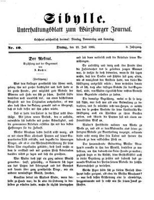 Sibylle (Würzburger Journal) Dienstag 22. Juli 1862