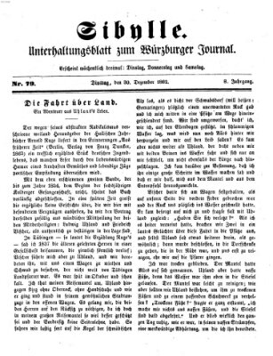 Sibylle (Würzburger Journal) Dienstag 30. Dezember 1862