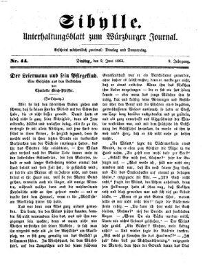 Sibylle (Würzburger Journal) Dienstag 2. Juni 1863