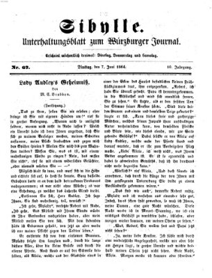 Sibylle (Würzburger Journal) Dienstag 7. Juni 1864