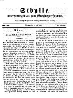 Sibylle (Würzburger Journal) Donnerstag 5. Juli 1866