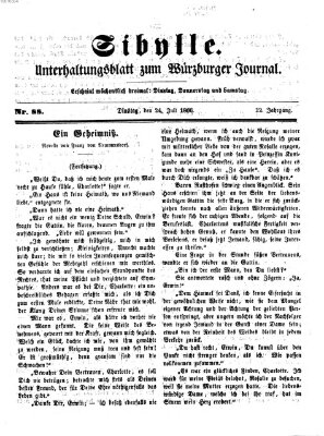 Sibylle (Würzburger Journal) Dienstag 24. Juli 1866