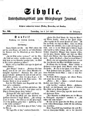 Sibylle (Würzburger Journal) Donnerstag 4. Juli 1867