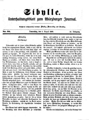 Sibylle (Würzburger Journal) Donnerstag 6. August 1868