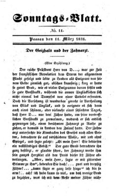 Kourier an der Donau (Donau-Zeitung) Sonntag 11. März 1838