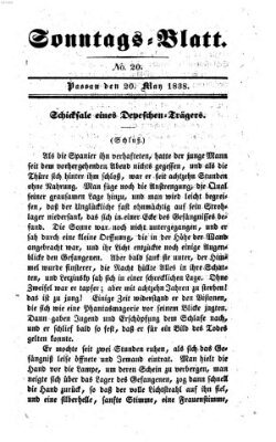 Kourier an der Donau (Donau-Zeitung) Sonntag 20. Mai 1838