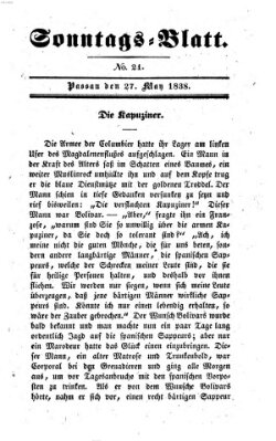 Kourier an der Donau (Donau-Zeitung) Sonntag 27. Mai 1838