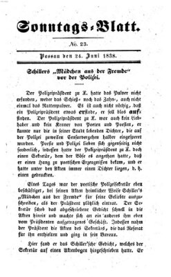 Kourier an der Donau (Donau-Zeitung) Sonntag 24. Juni 1838