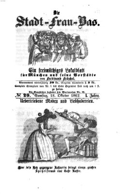 Stadtfraubas Samstag 18. Oktober 1862