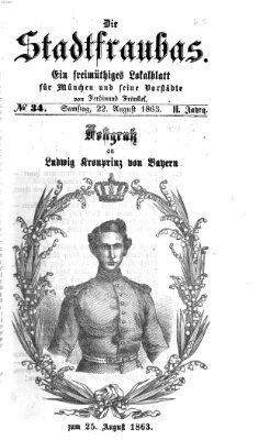 Stadtfraubas Samstag 22. August 1863