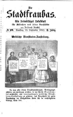 Stadtfraubas Samstag 26. September 1863