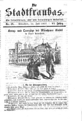 Stadtfraubas Donnerstag 11. Juli 1867