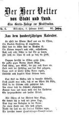Stadtfraubas Donnerstag 7. Februar 1867
