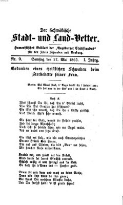 Die Stadtfraubas Samstag 27. Mai 1865