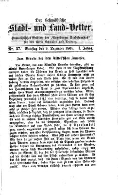 Die Stadtfraubas Samstag 9. Dezember 1865