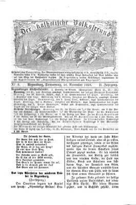 Der katholische Volksfreund Donnerstag 26. November 1868