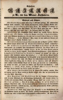 Wiener Zuschauer Freitag 26. Juli 1844