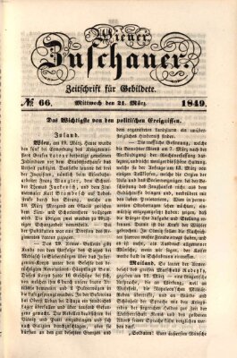 Wiener Zuschauer Mittwoch 21. März 1849
