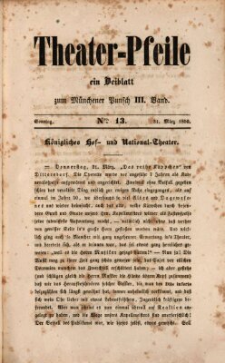 Münchener Punsch Sonntag 31. März 1850