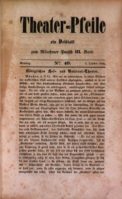 Münchener Punsch Sonntag 6. Oktober 1850