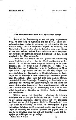 Berliner Revue Freitag 11. September 1857